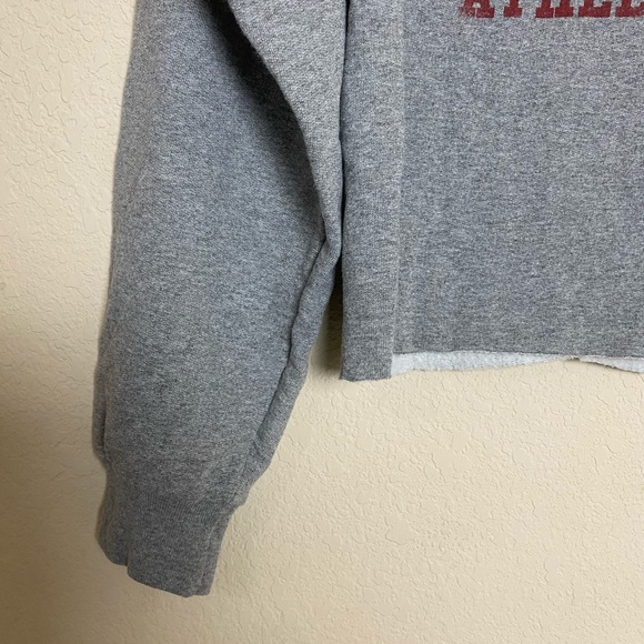 Harvard Athletic Dept Grey Cropped Sweatshirt - Picture 4 of 8